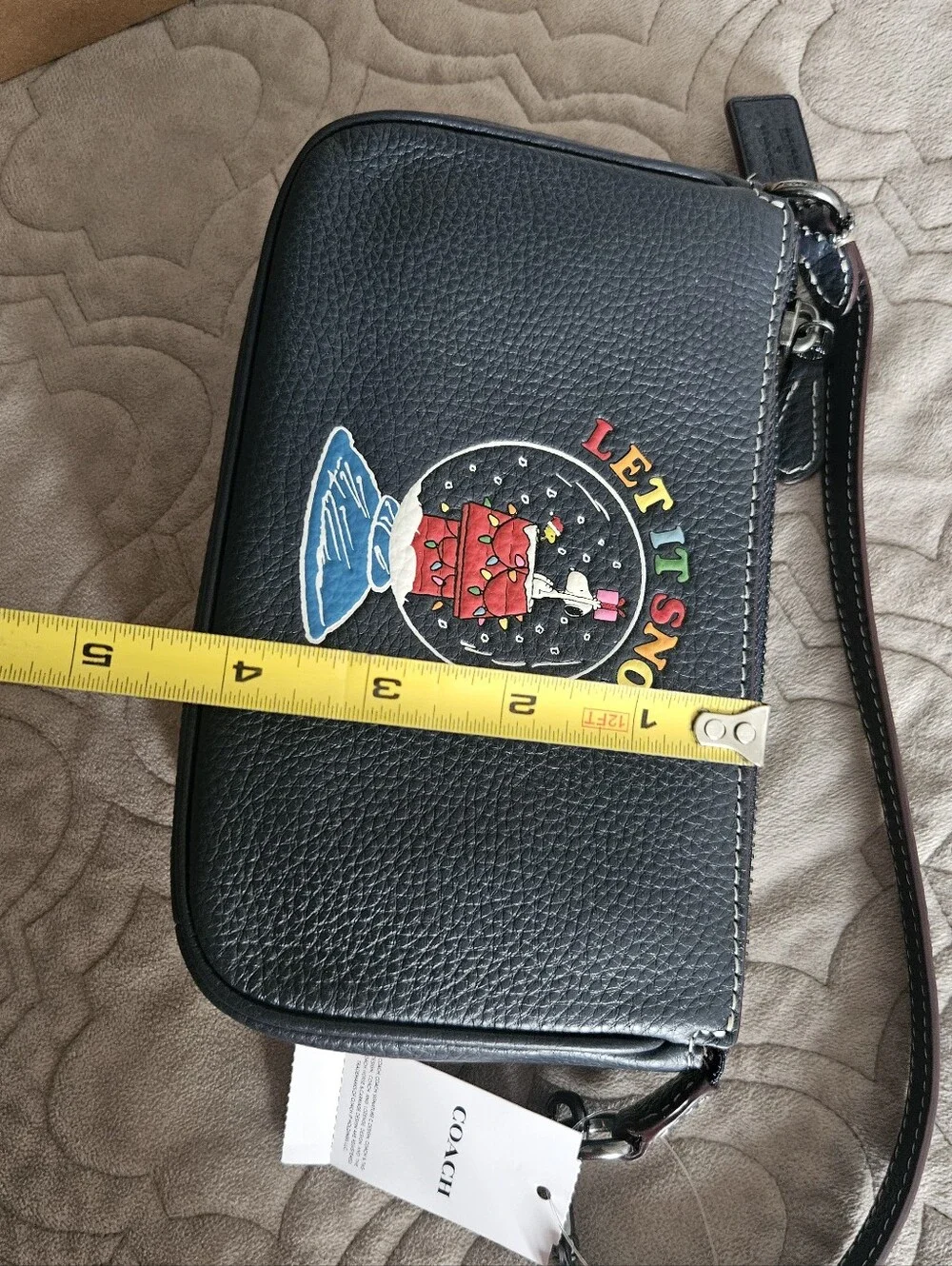 Coach X Peanuts Nolita 19 Wristlet